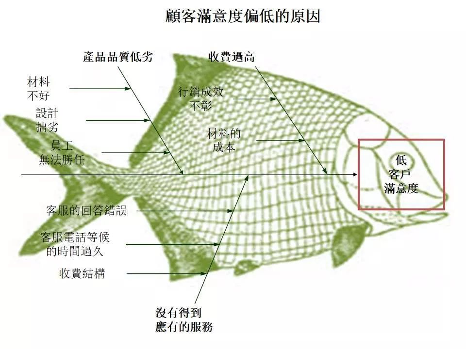 多种鱼骨图经典模板快速绘制